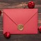 Wrapables Adhesive Wax Seal Stickers for Envelopes, Wedding Invitations, Christmas Packages, Gifts, Parties (30pcs)